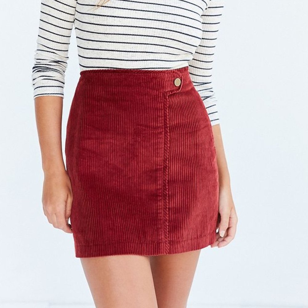 Urban Outfitters BDG Everest Corduroy Mini Skirt